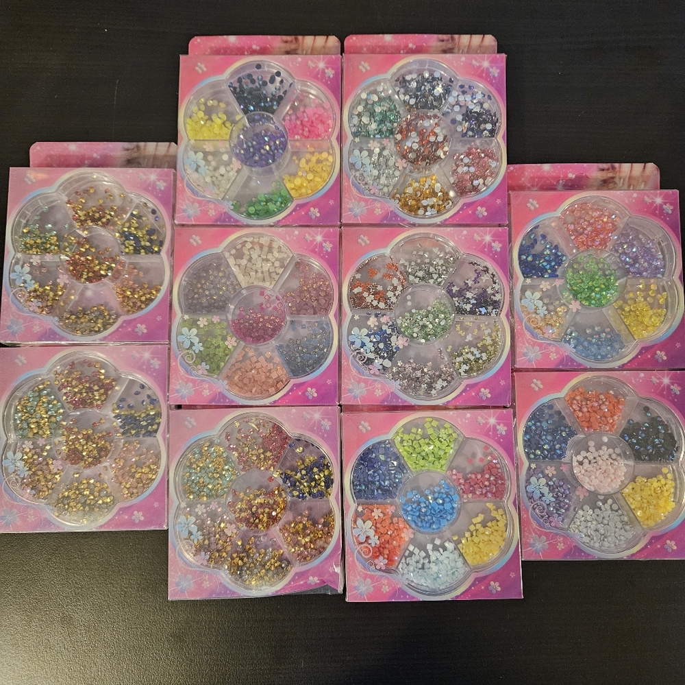 5 Boxes Nail Stones!